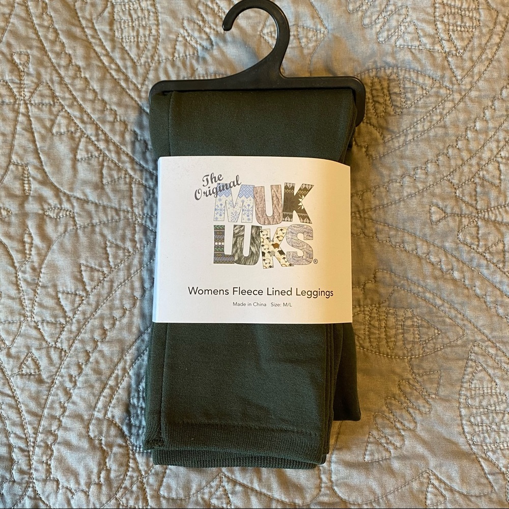 Fleece lined leggings